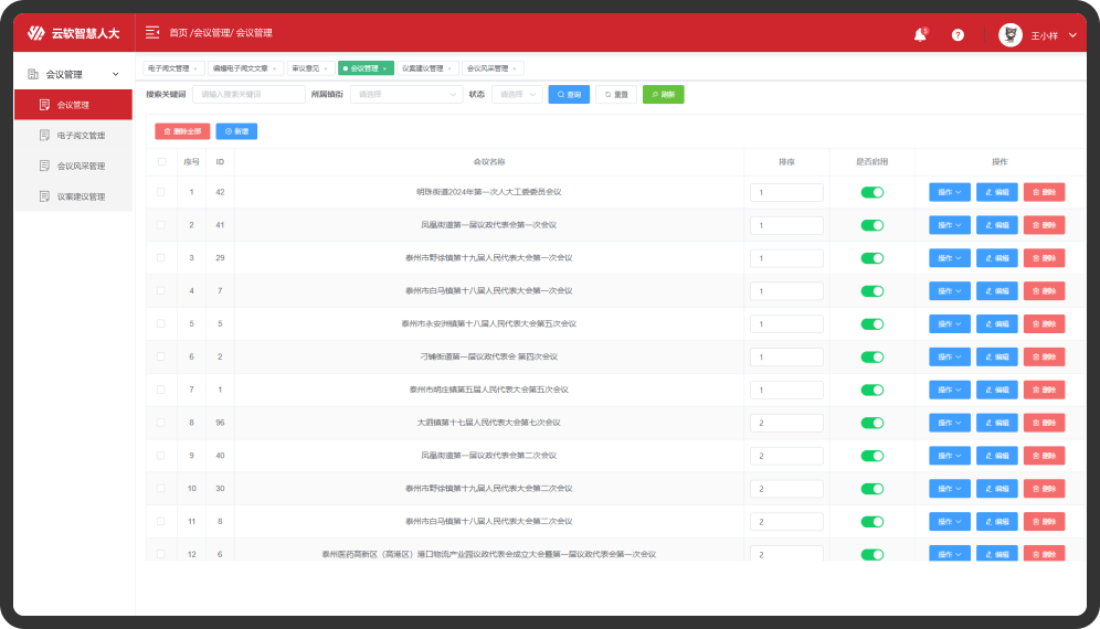 电子阅文系统-后台系统