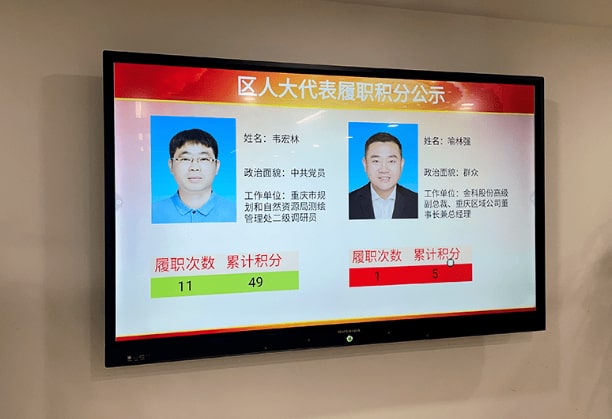 人大代表履职考评管理系统-主要功能