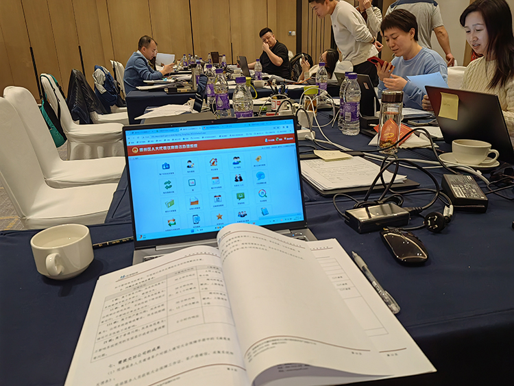 北京市通州区第七届人民代表大会第五次会议大会保障现场