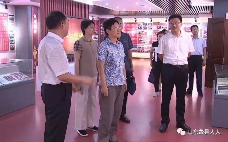 王随莲到费县调研人大常委会信息化建设工作