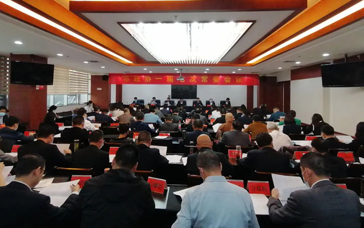 市政协召开一届七次常委会议